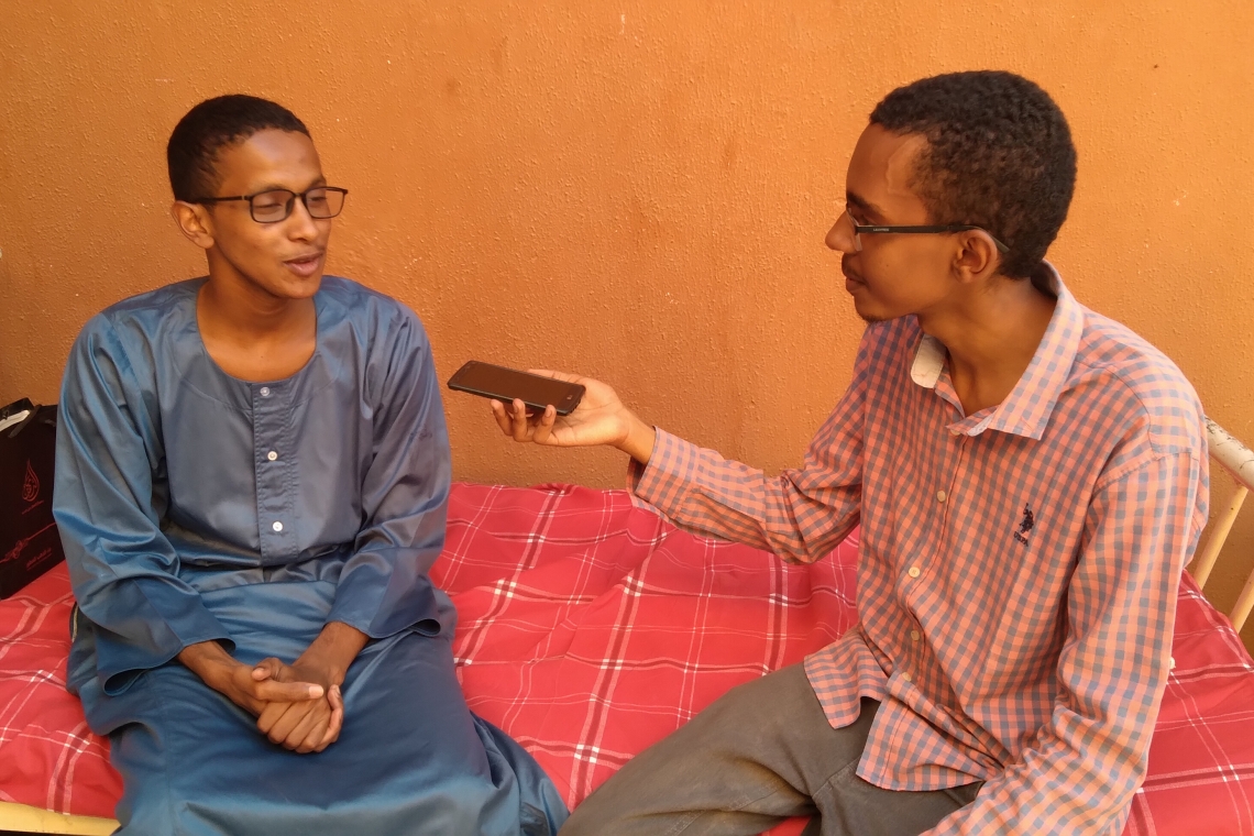 حوار مع أول الشهادة السودانية أسامة أحمد المصباح 